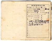 陳芳振1947年《臺灣省立工學院 假期實習報告書(一年級)》藏品圖，第2張